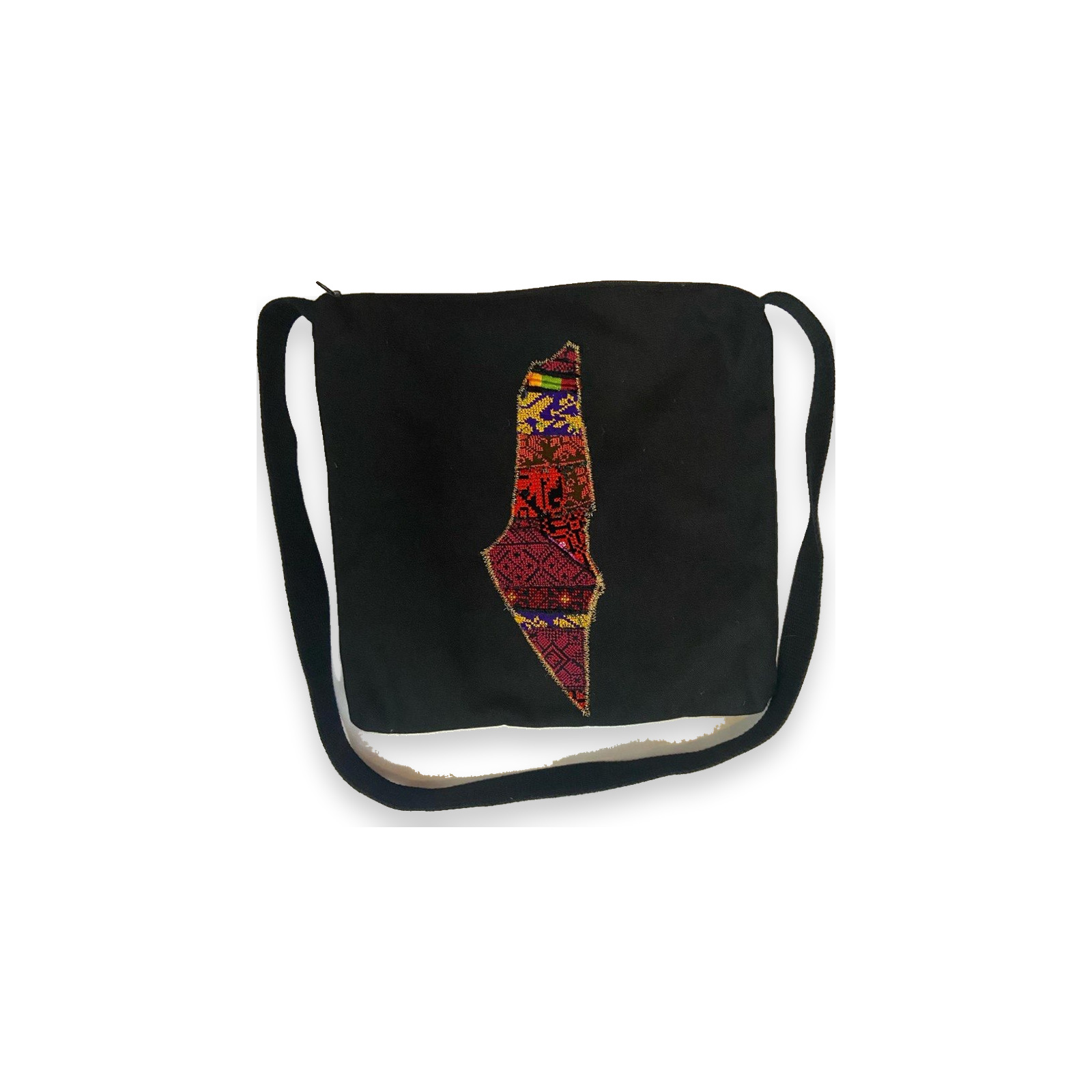 Palestinian Thobe Map Tote Bag