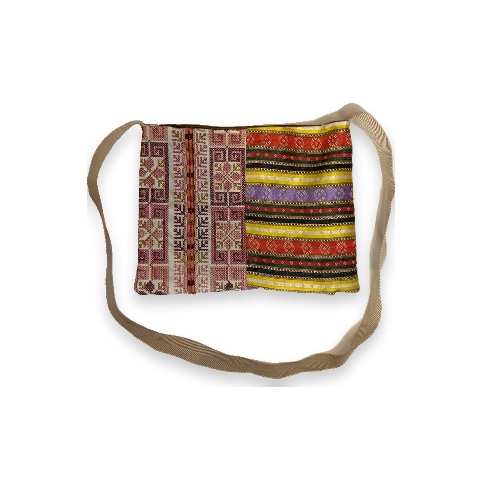 Palestinian Thobe White Crossbody Purse